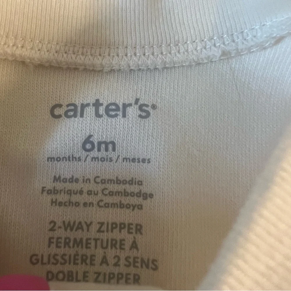 NWT Carter’s Baby Girl 6M Footed Pajamas Sleepers 3 Piece‎ Lot Floral Striped